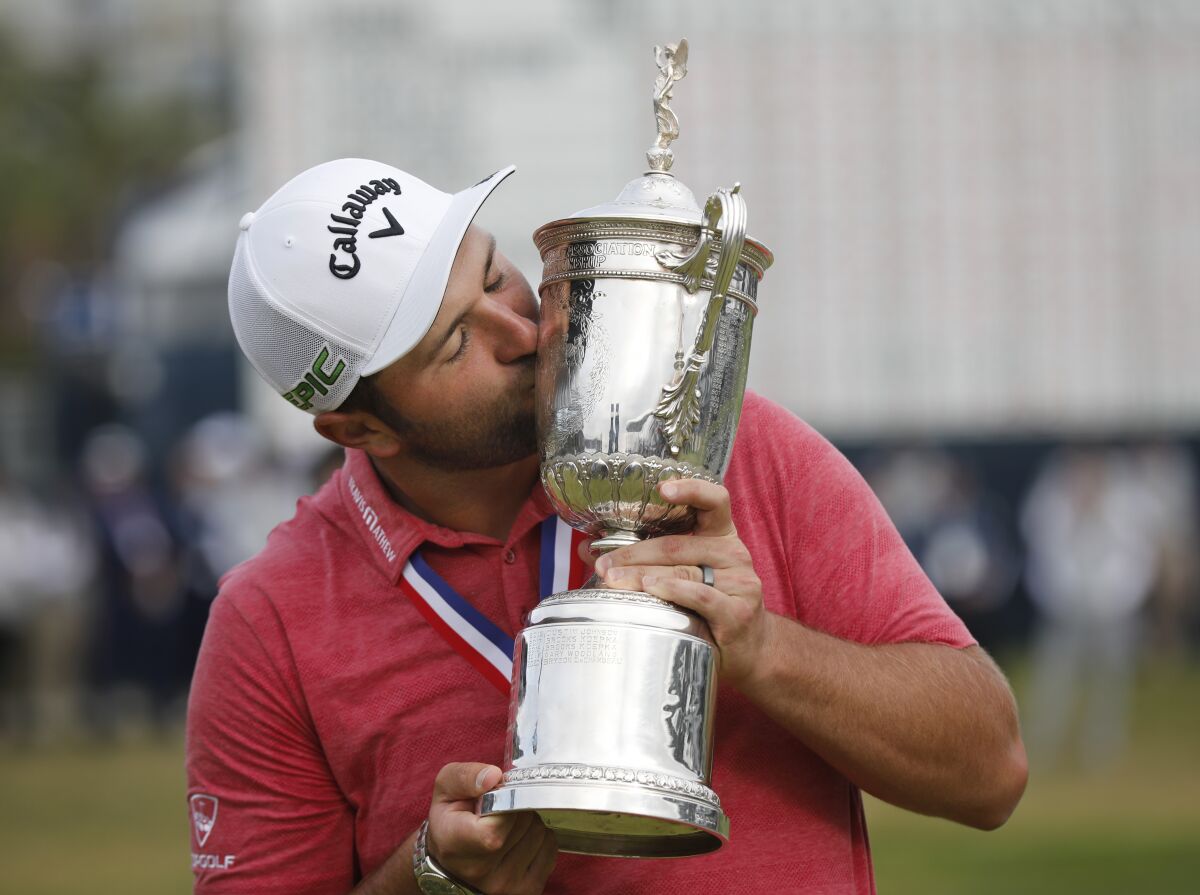 PGA Tour's Jon Rahm, 2021 U.S. Open winner in San Diego, feels